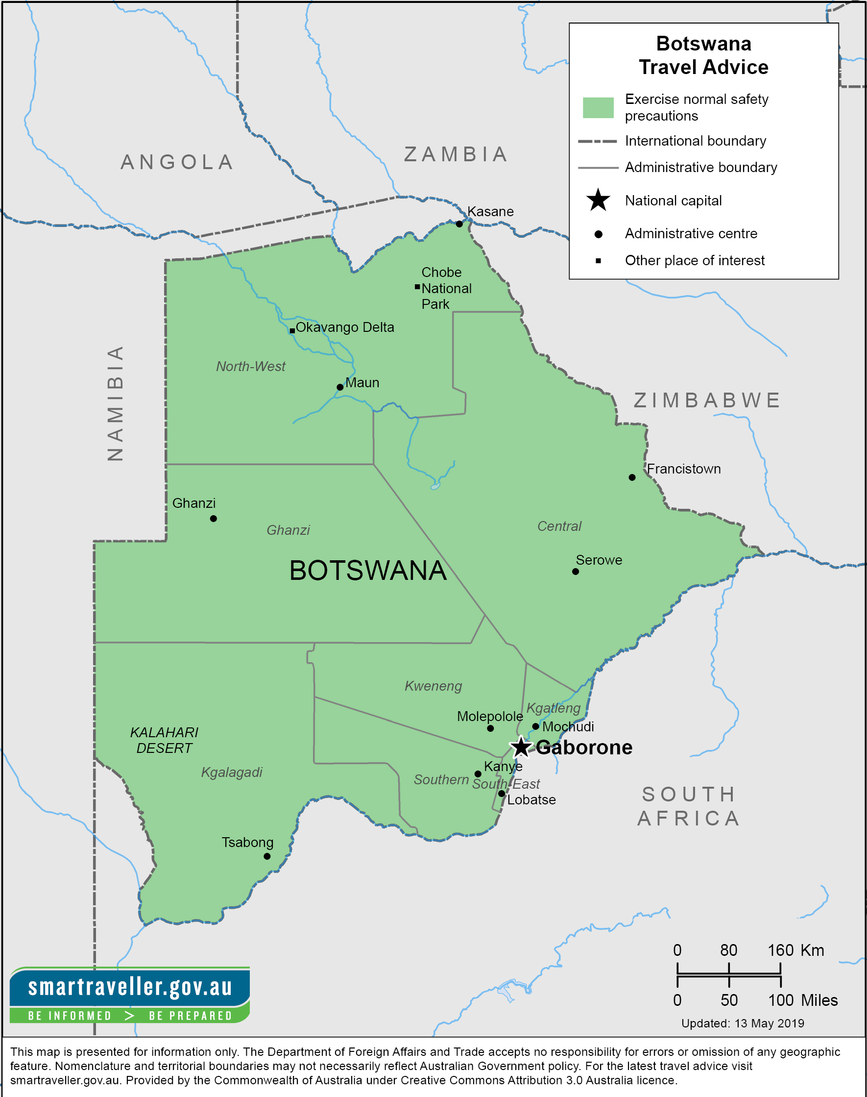 Botswana Travel Advice & Safety | Smartraveller