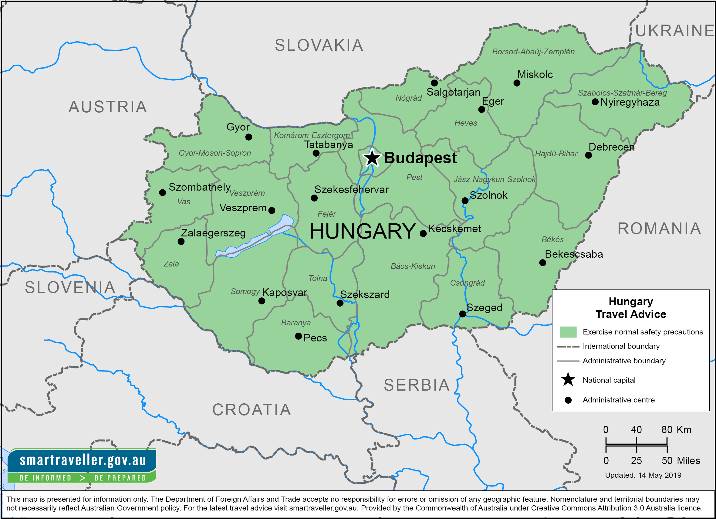 Map Of Hungary Area - Best Map of Middle Earth