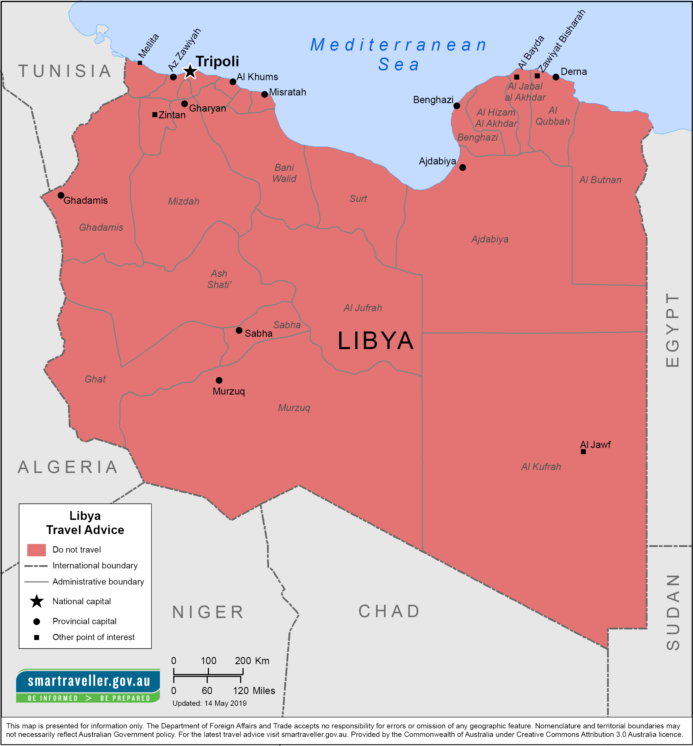 Libya Travel Advice And Safety Smartraveller