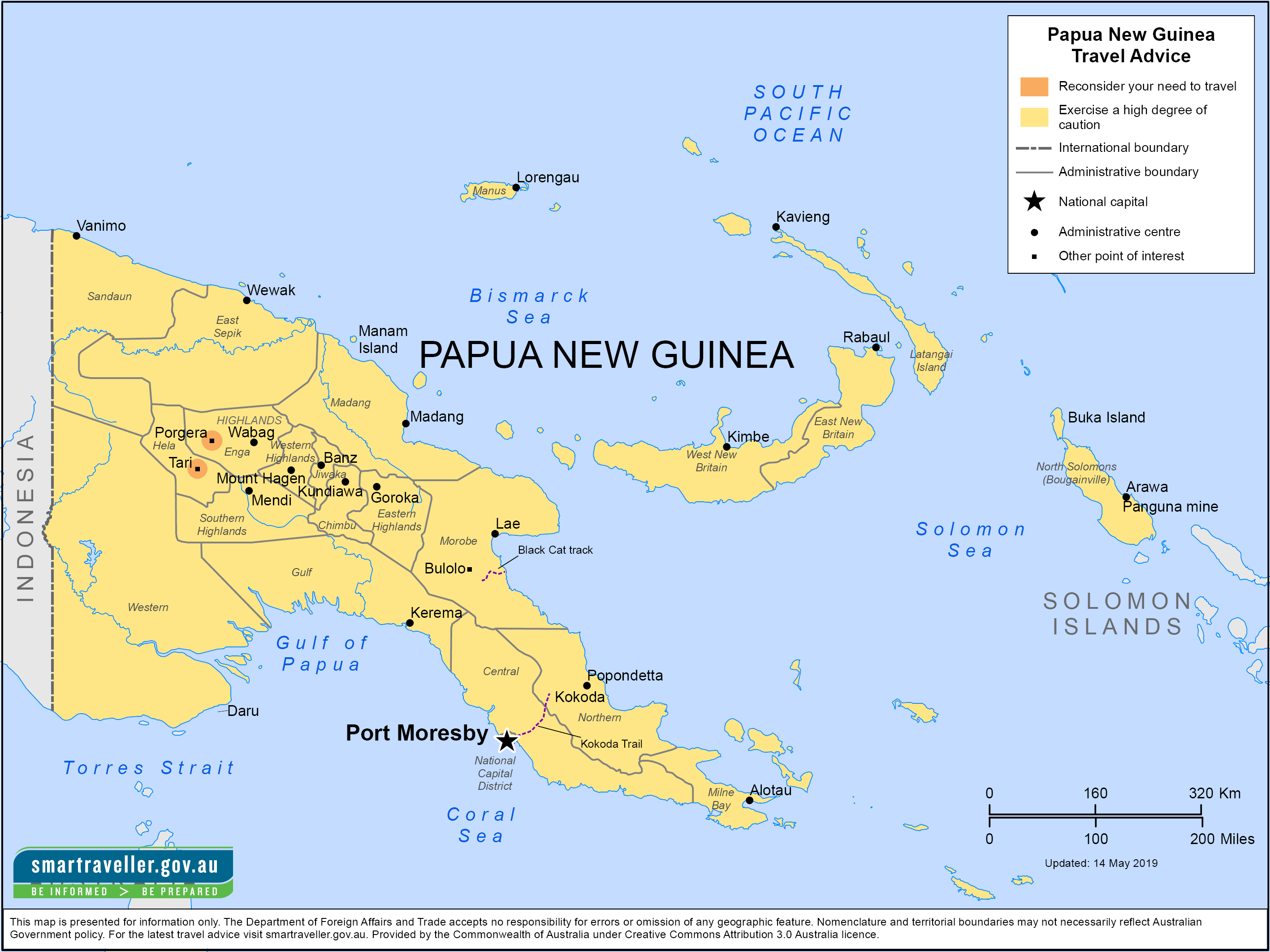 papua new guinea travel restrictions