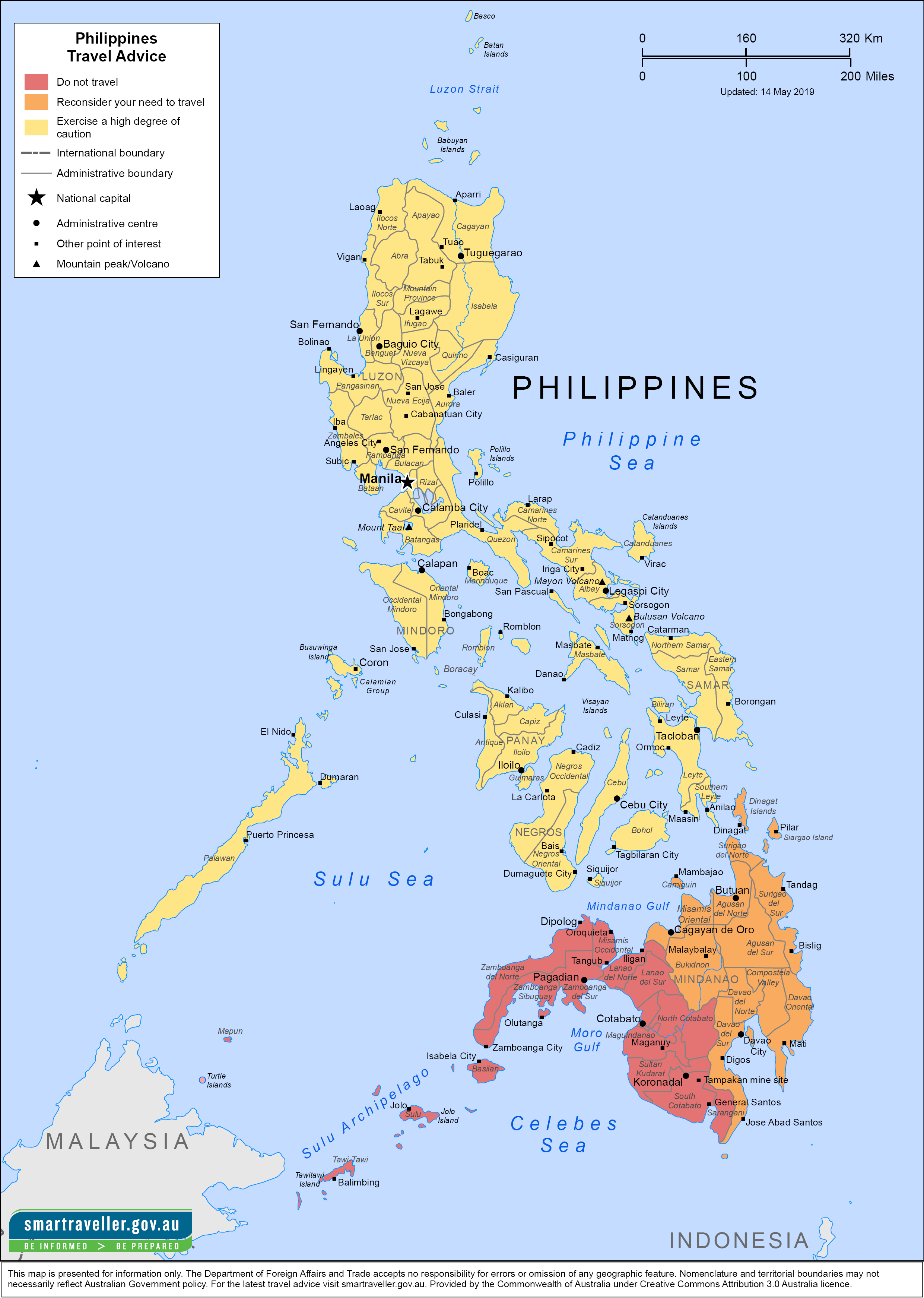 Large Map Of The Philippines