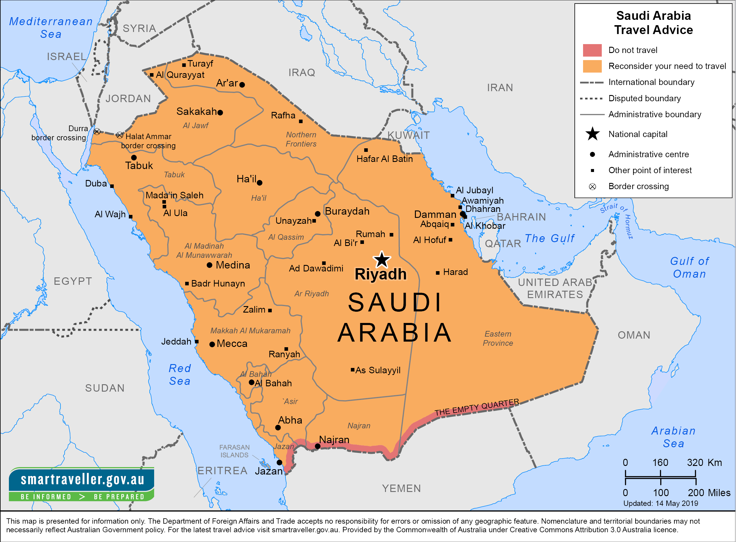 saudi tourism map