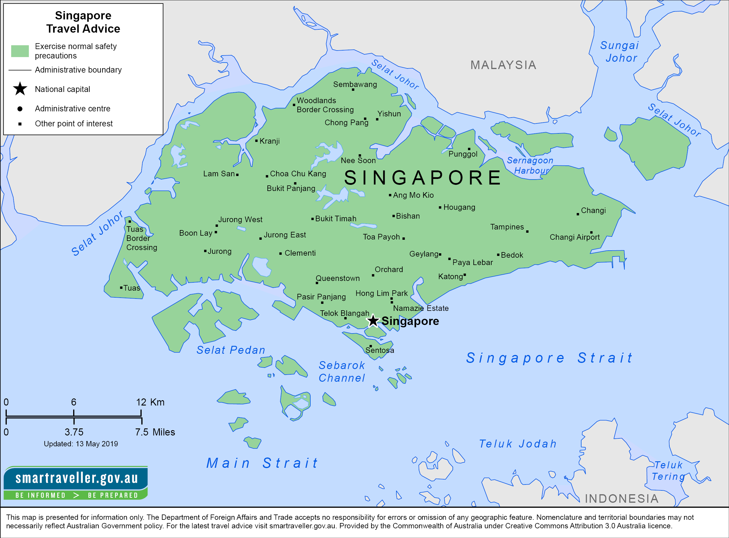 Singapore Map