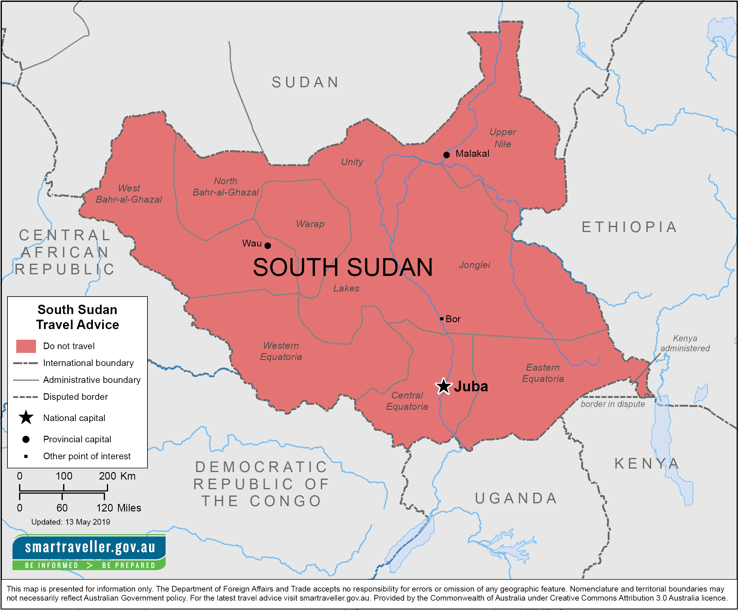 South Sudan Travel Advice & Safety Smartraveller