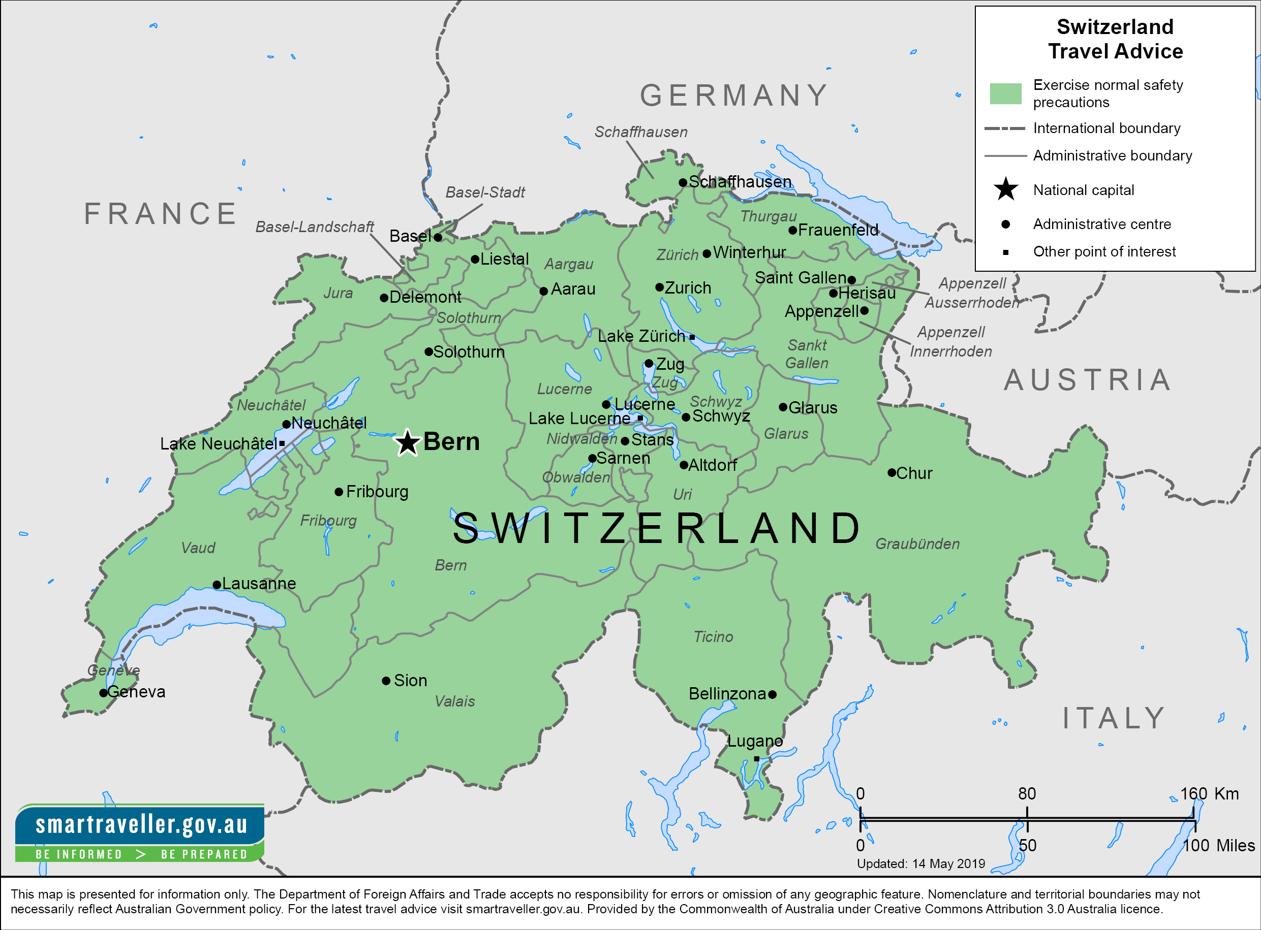 Printable Map Of Switzerland Printable Templates
