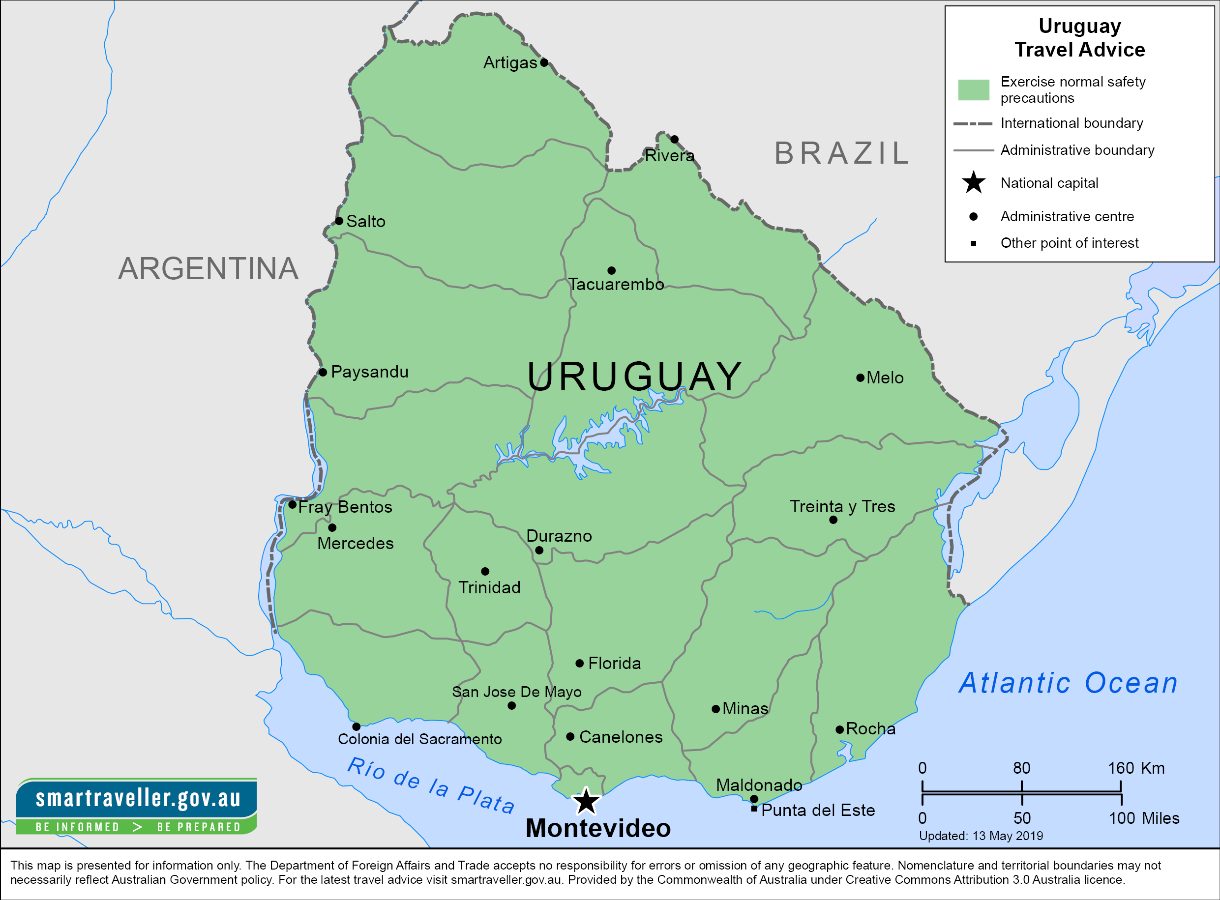 Uruguay Travel Advice Safety Smartraveller