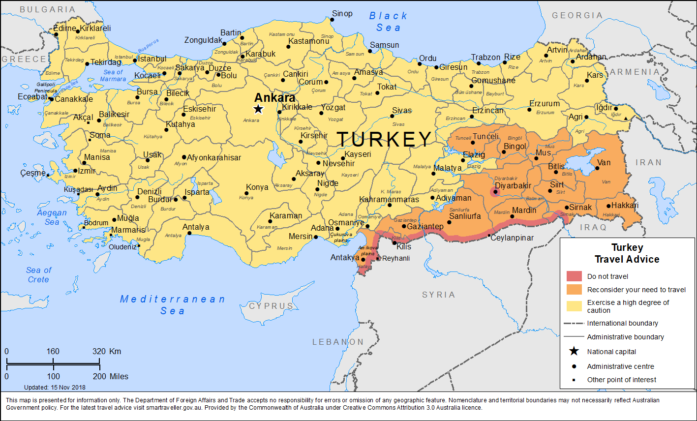 Turkey Travel Advice & Safety | Smartraveller