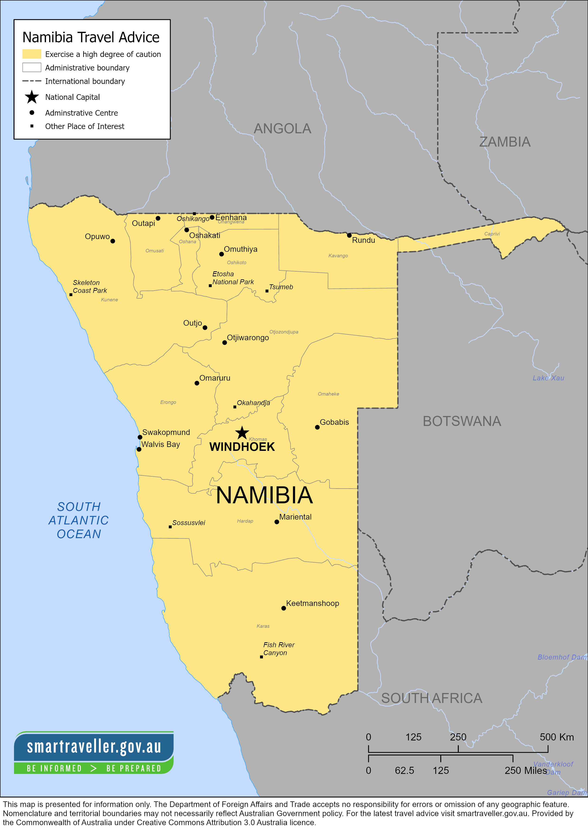 Namibia Travel Advice & Safety | Smartraveller