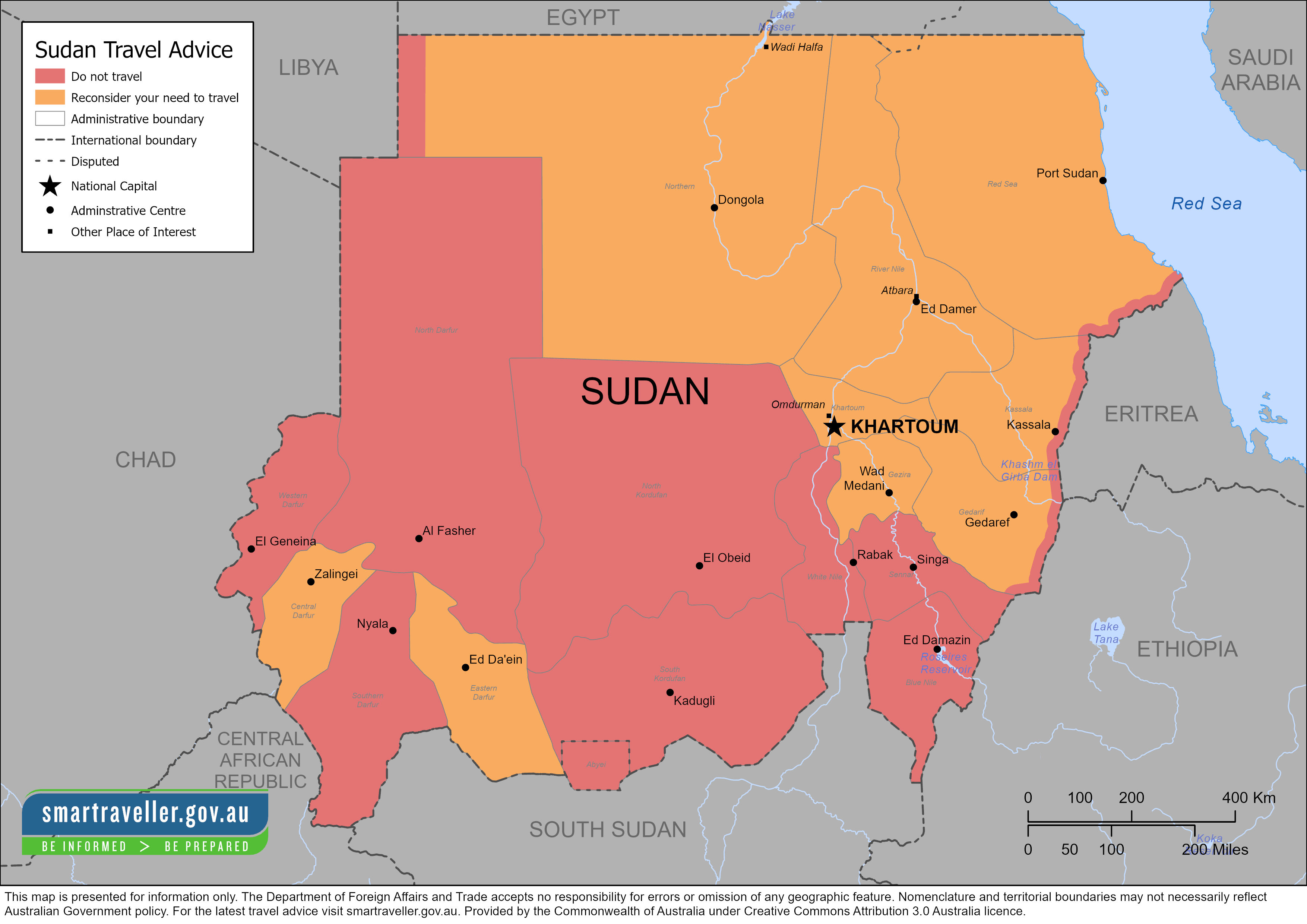 sudan travel requirements