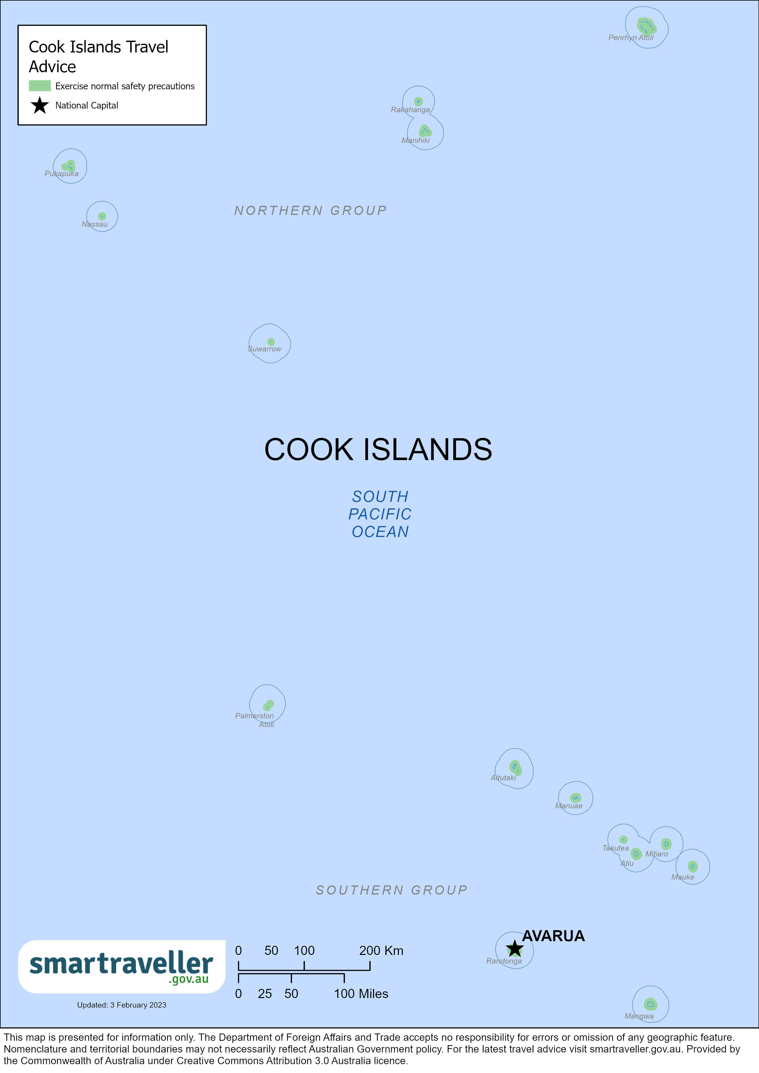 Cook Islands Travel Advice and Safety Smartraveller image