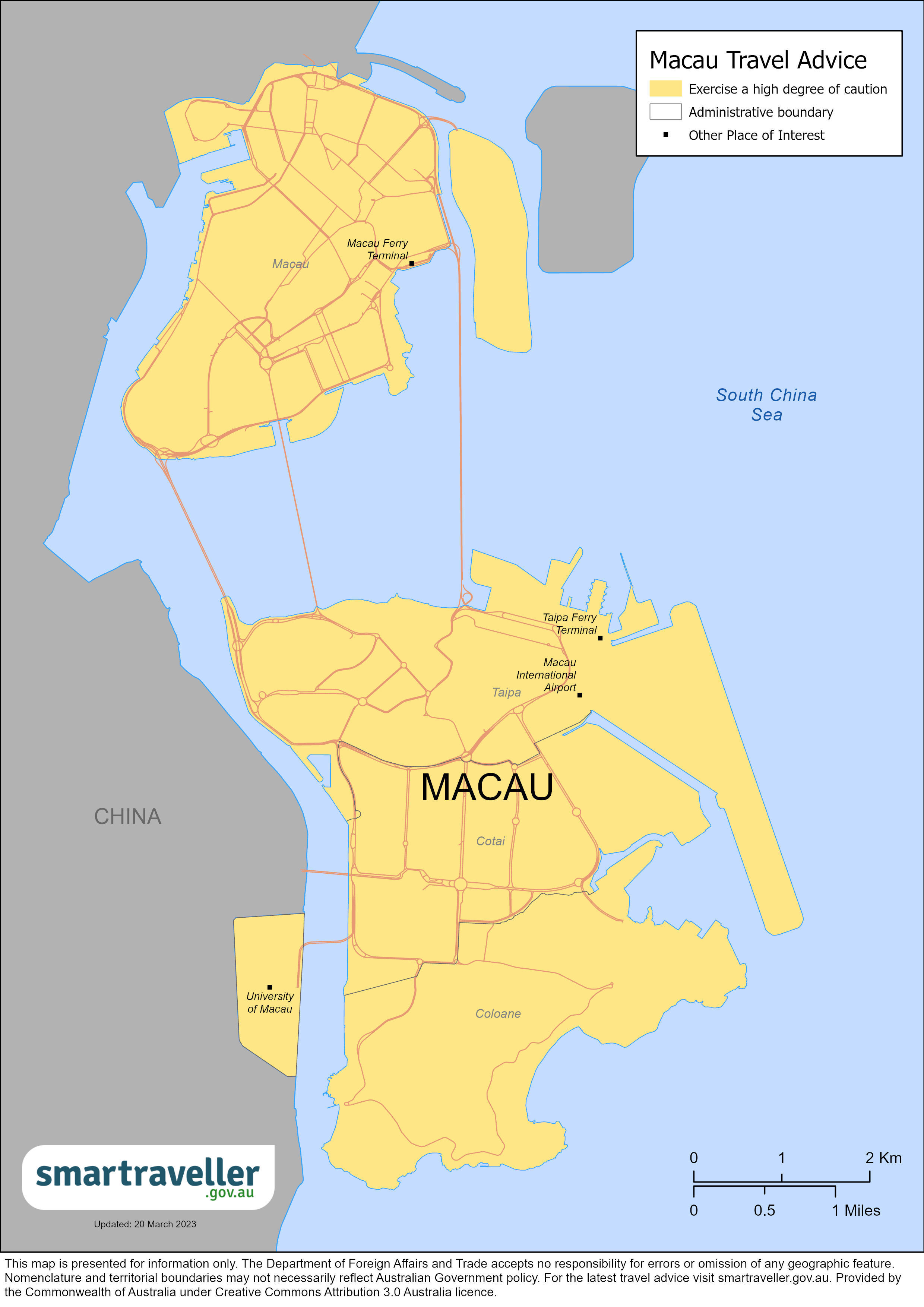 Macau Travel Advice & Safety