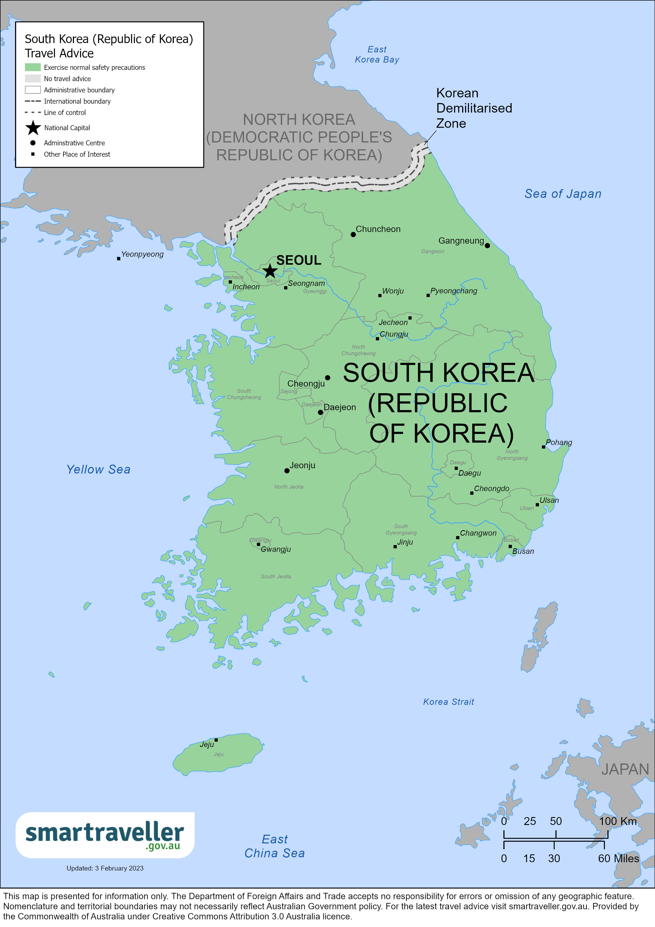 South Korea Travel Advice and Safety Smartraveller image