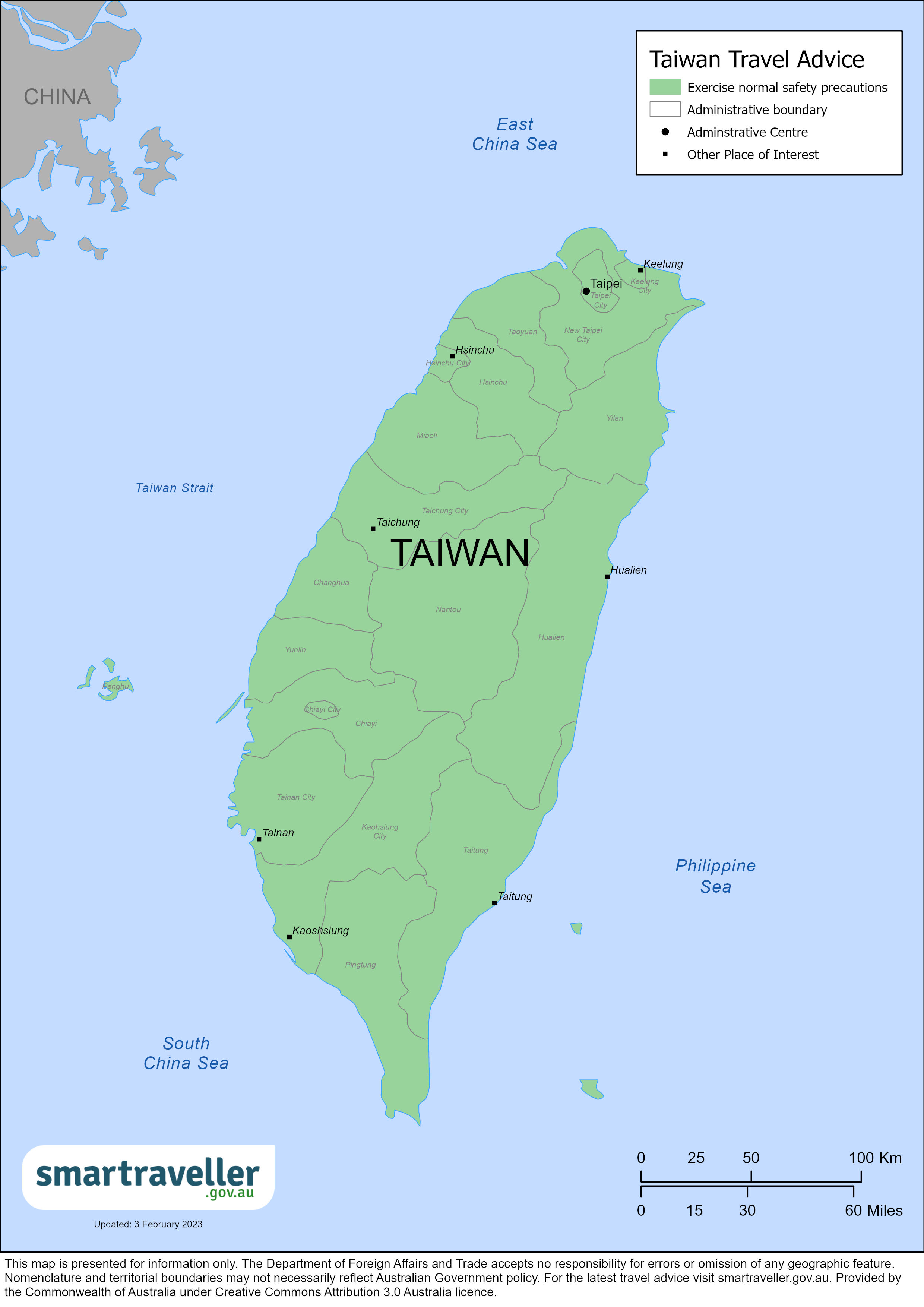 Taiwan Travel Advisory