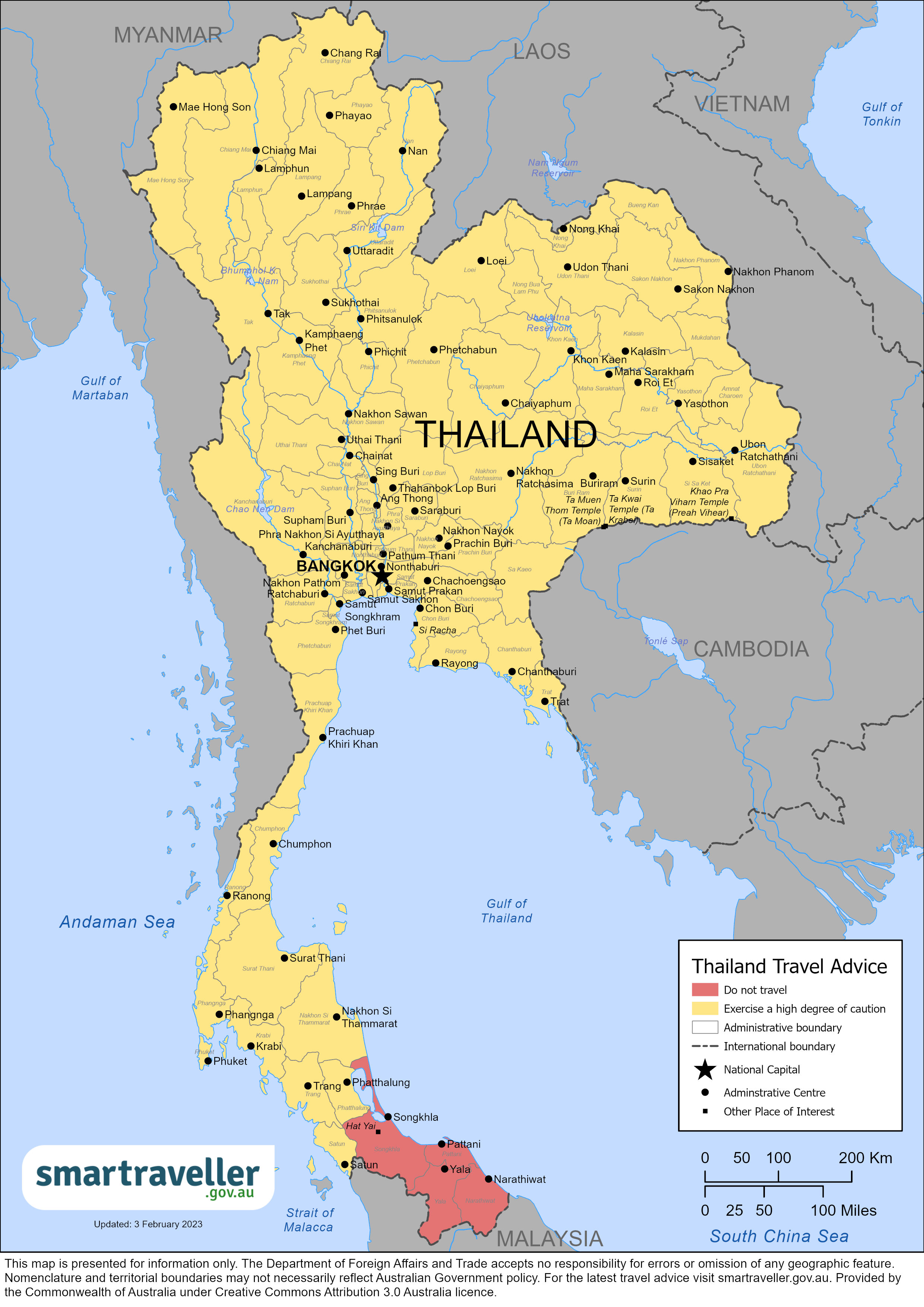 Thailand Travel Advice and Safety Smartraveller