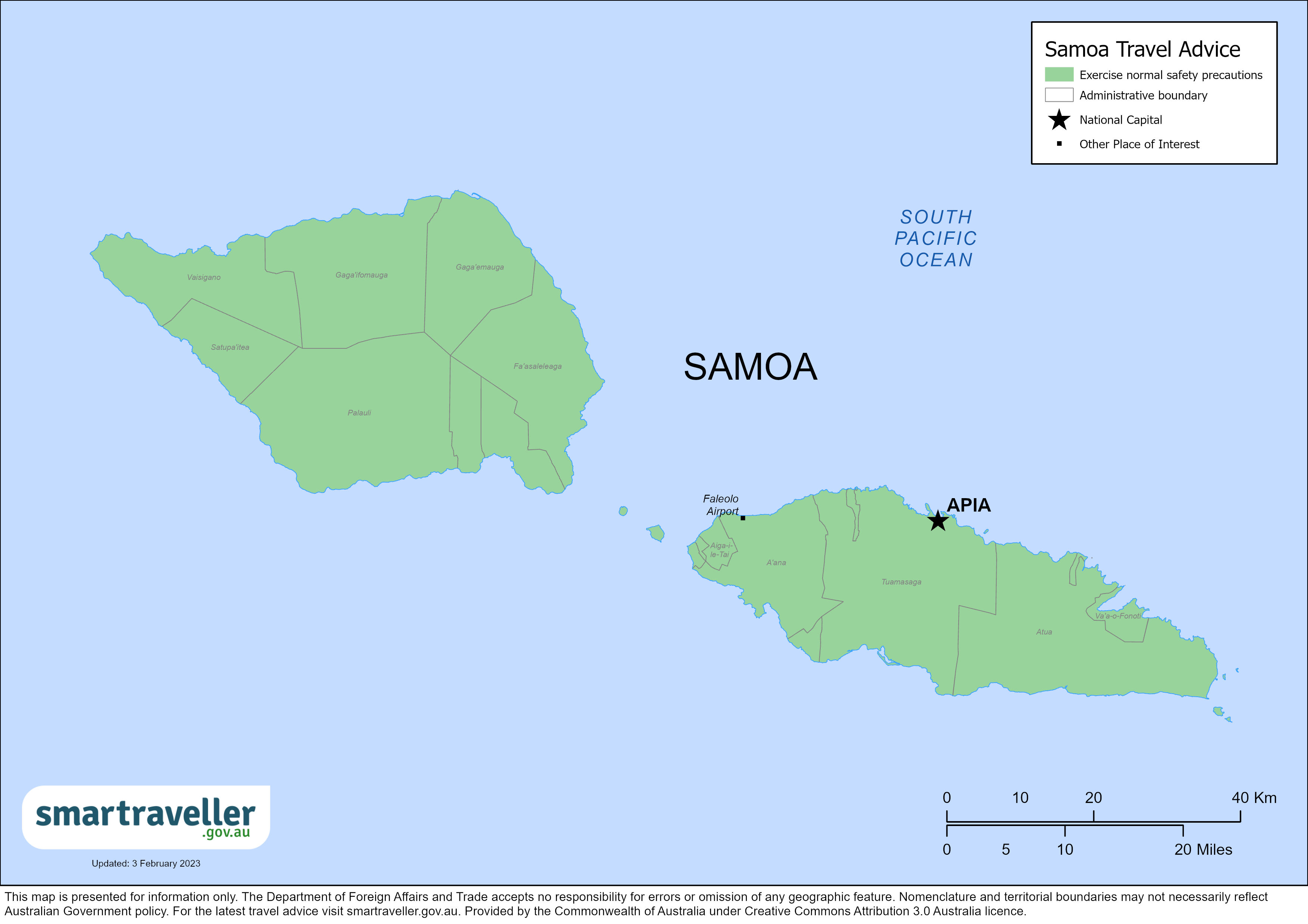 Samoa Travel Advice & Safety