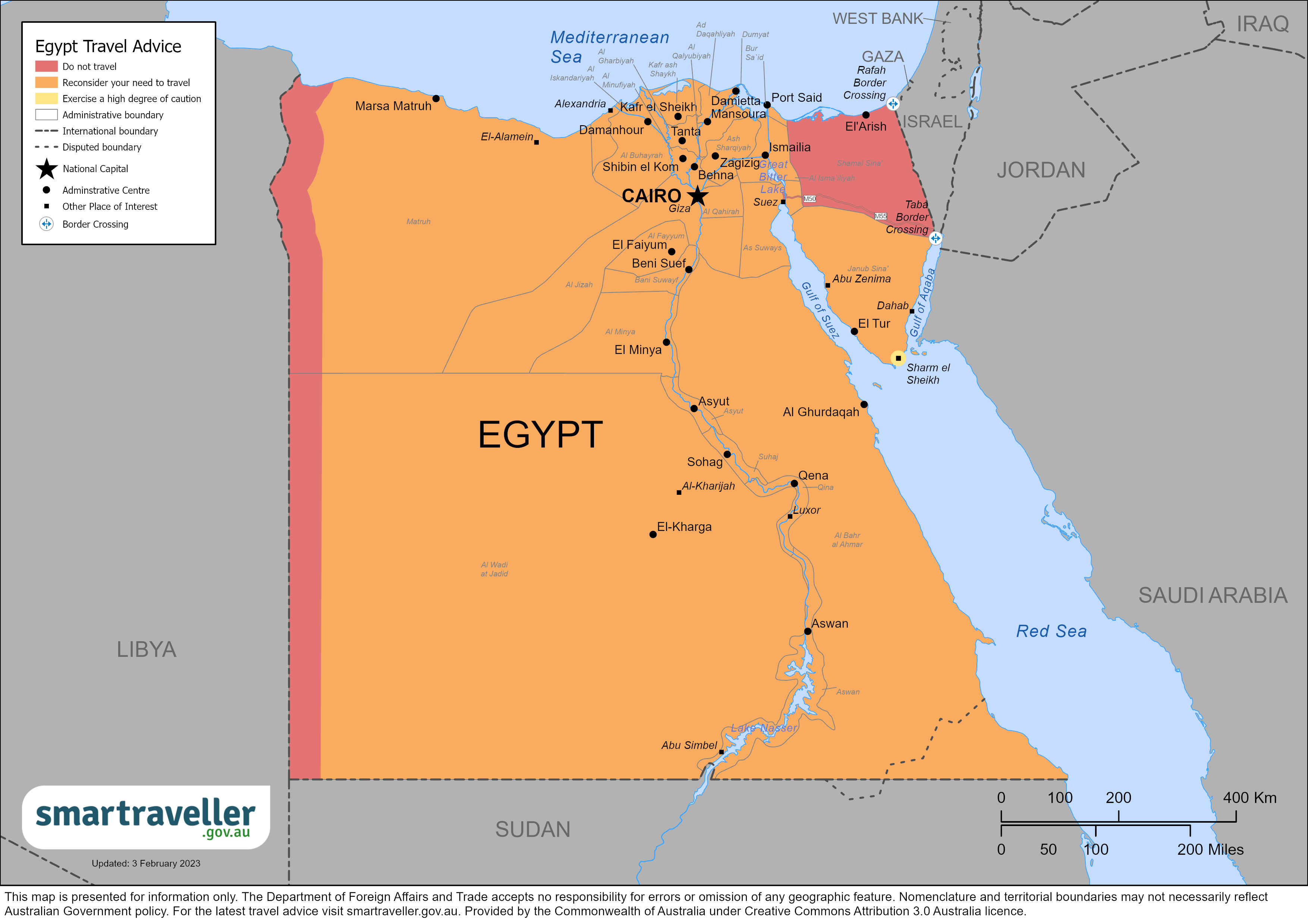 Egypt Travel Advice and Safety Smartraveller picture