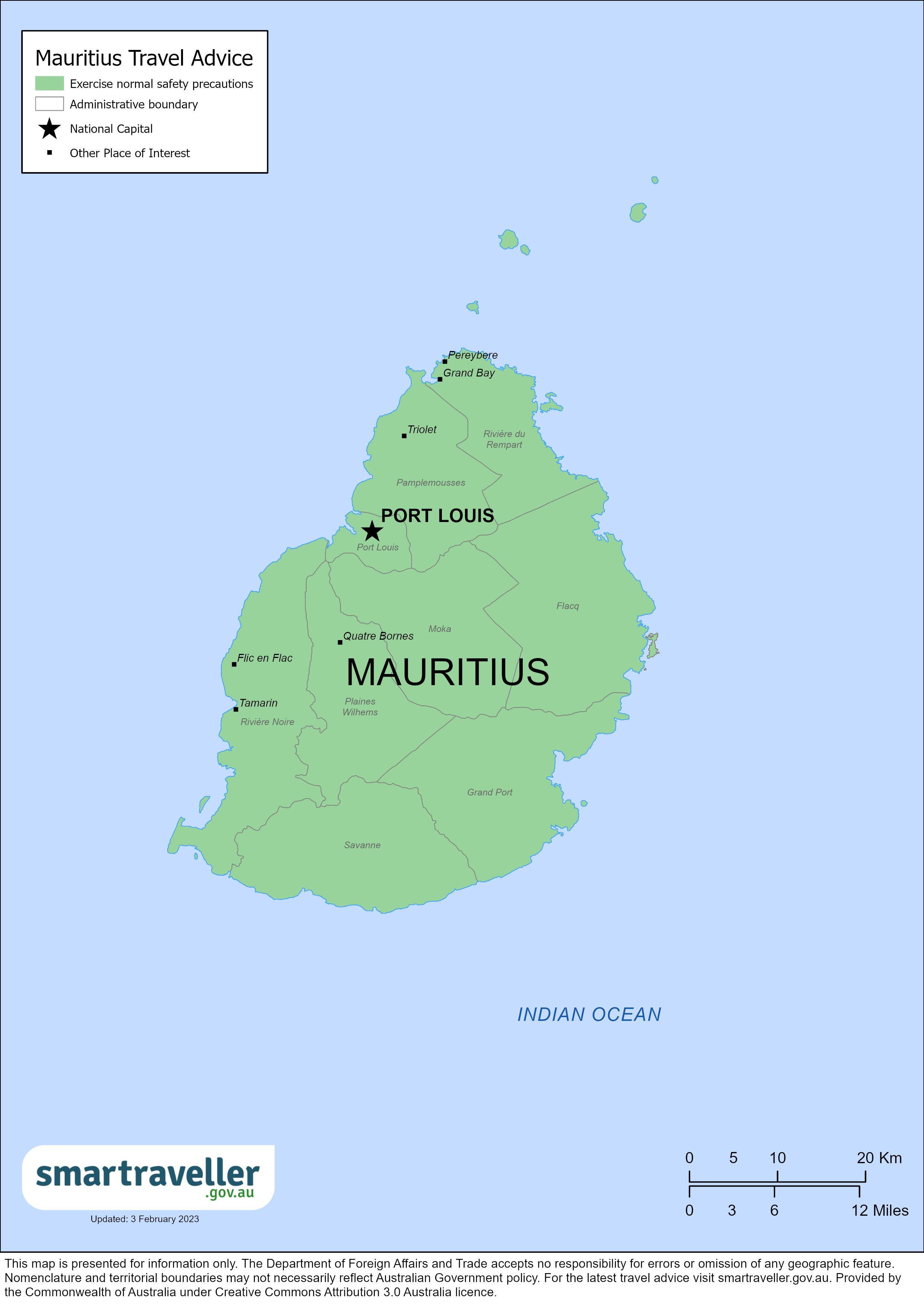 Mauritius Travel Advice and Safety Smartraveller