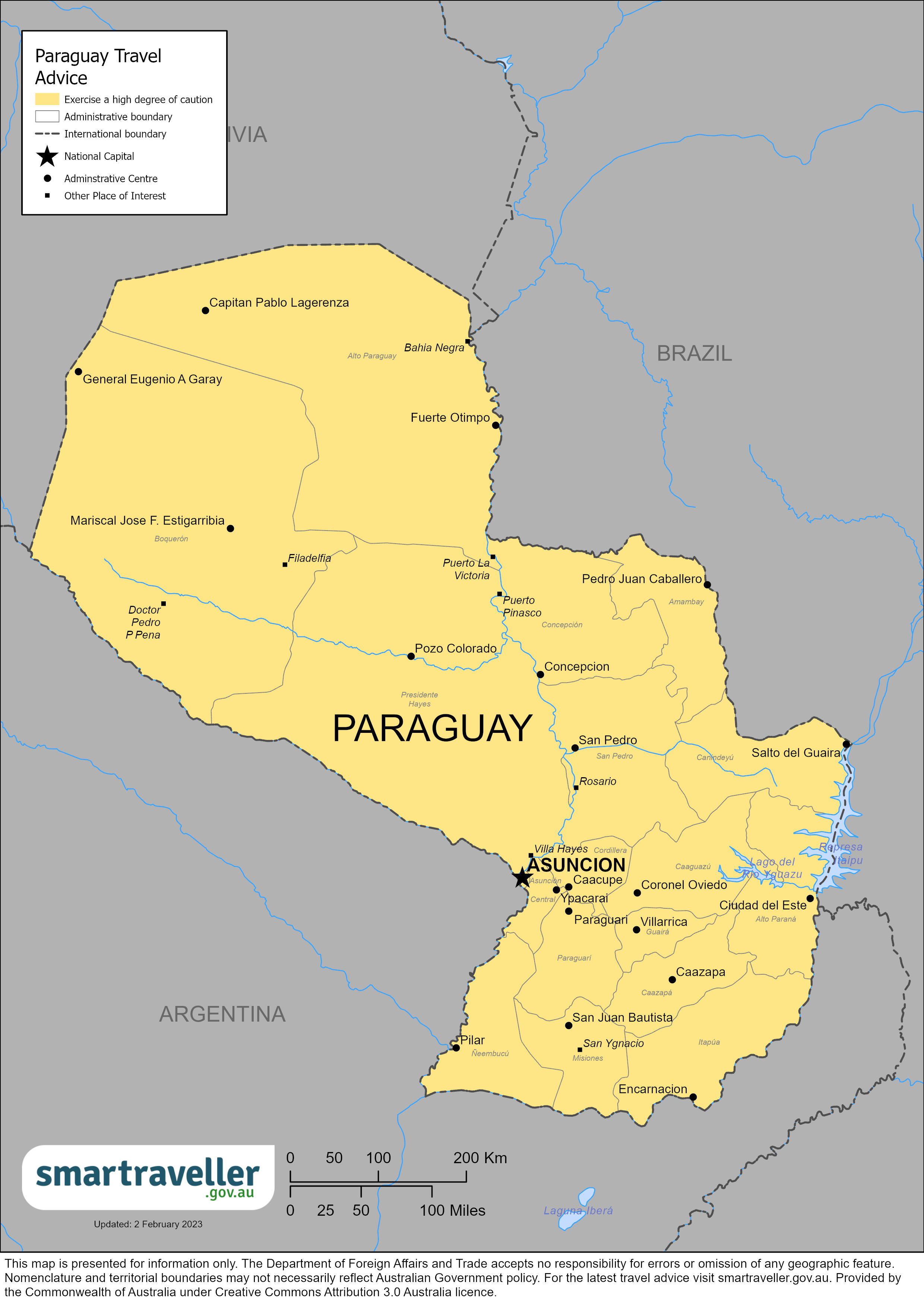 Paraguay April 2023