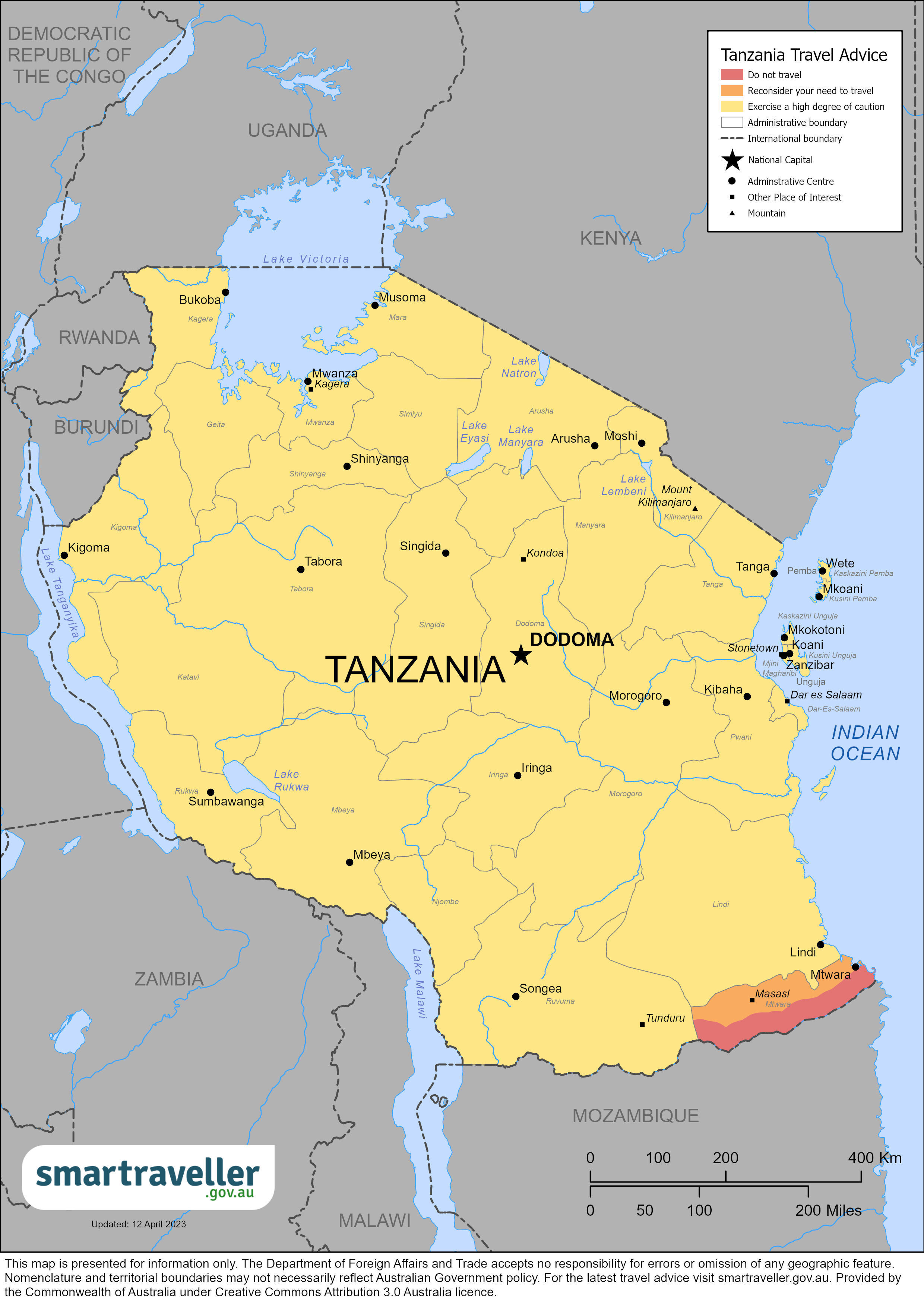 Tanzania Travel Advice & Safety | Smartraveller