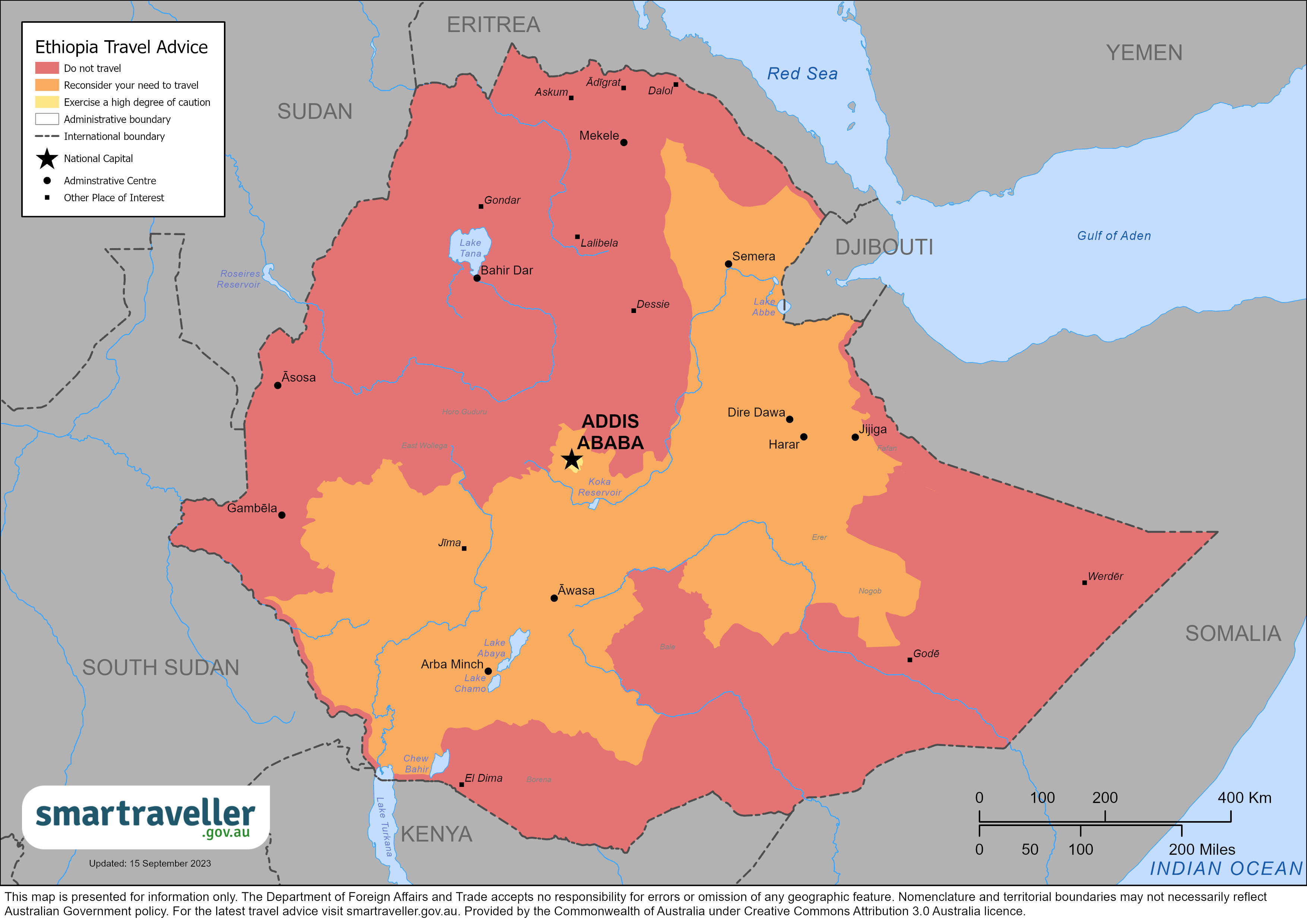 Ethiopia Travel Advice Safety Smartraveller