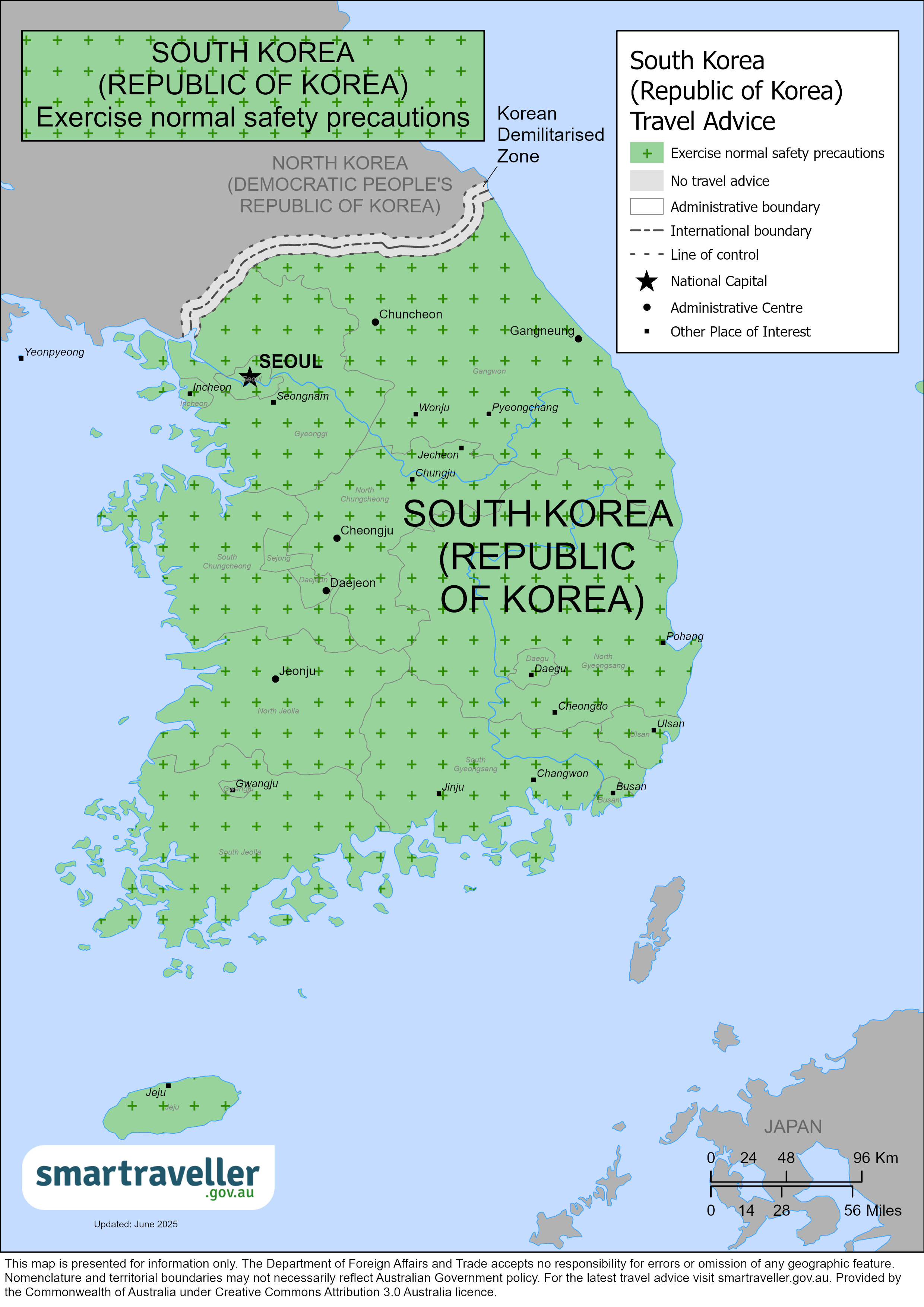 South Korea-map_19June2025
