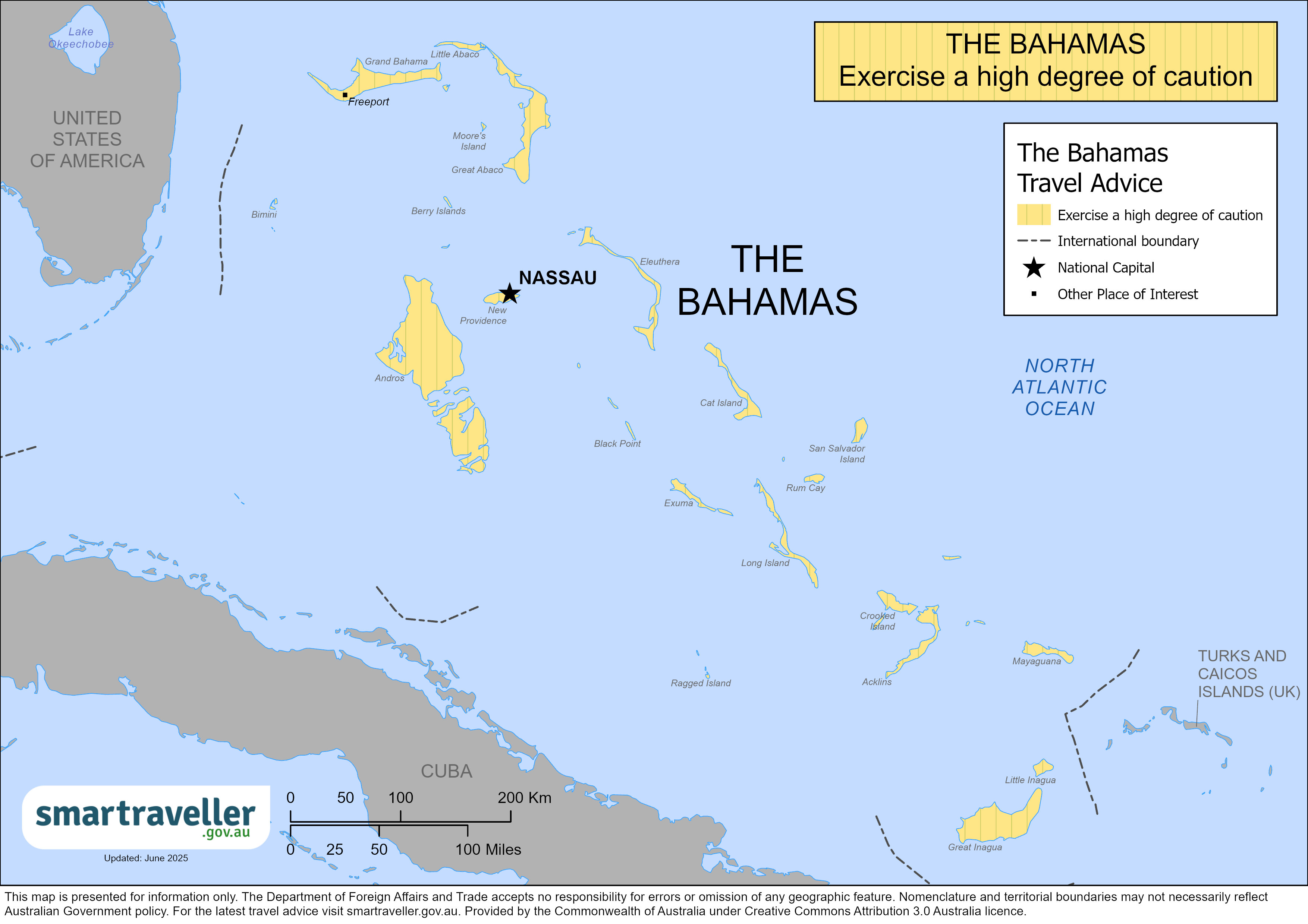 The Bahamas-map18June2025