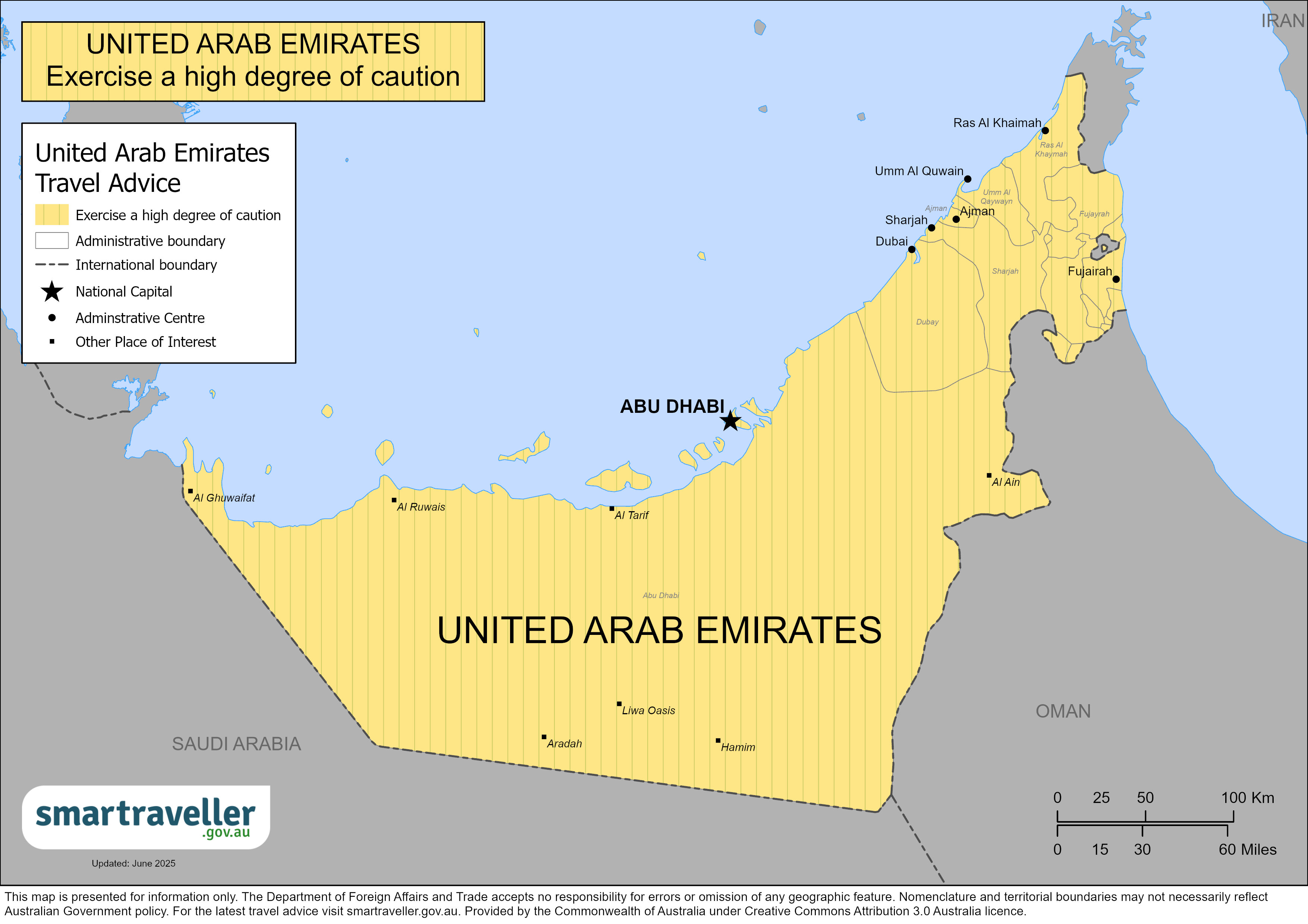 United Arab Emirates-map20June2025