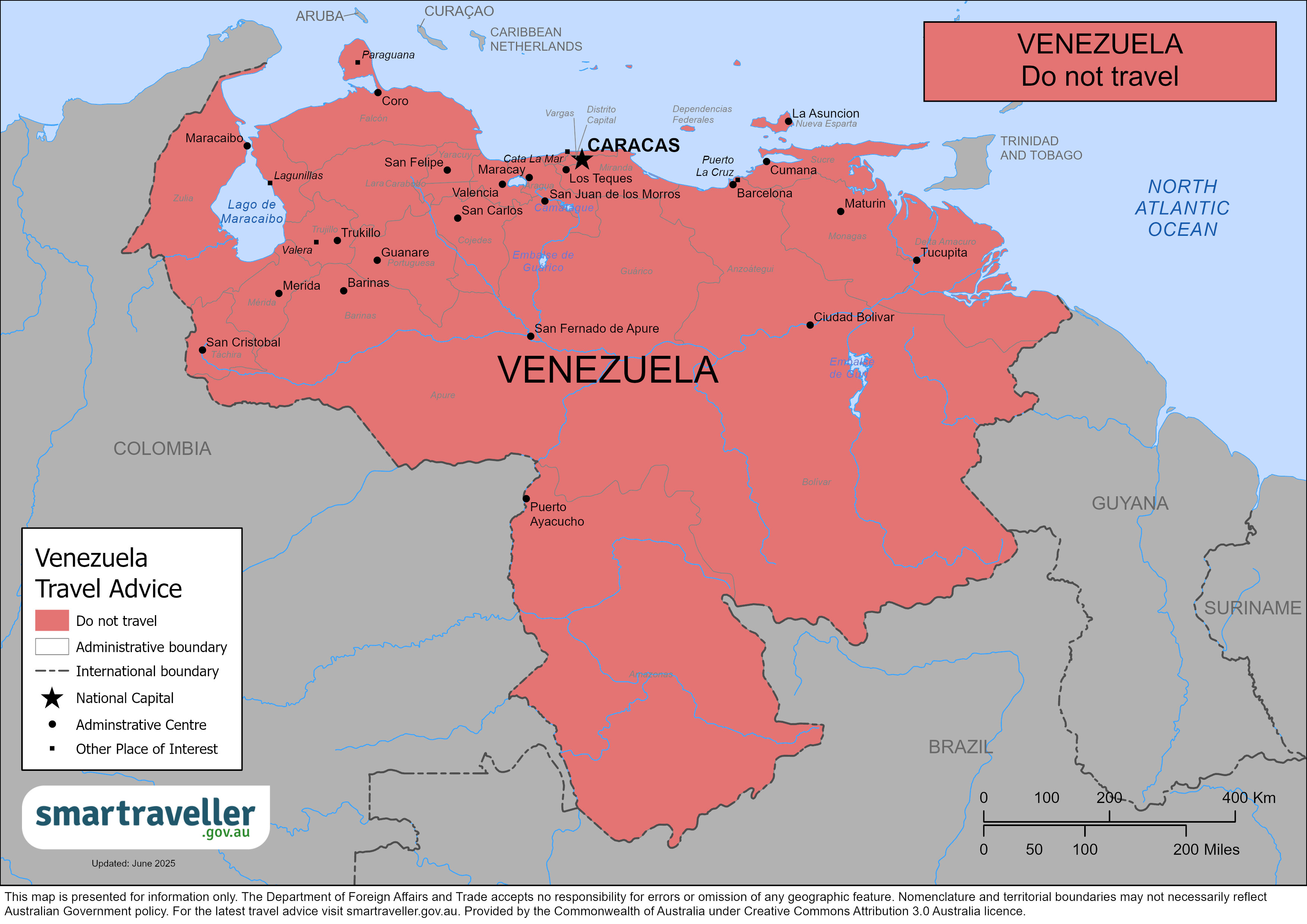 Venezuela-map18June2025